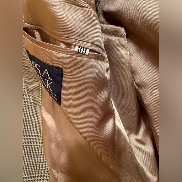 Joseph A Bank Men’s Sport Coat 2 Buttons Front Size 39 - Picture 9 of 11
